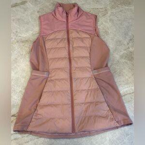 Lululemon Down for It All Vest soft pink